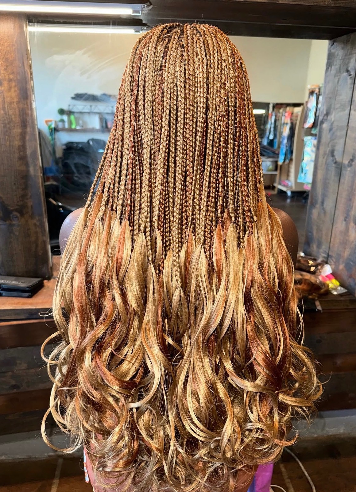 Box braids at Chaltu's Salon in Salt Lake City